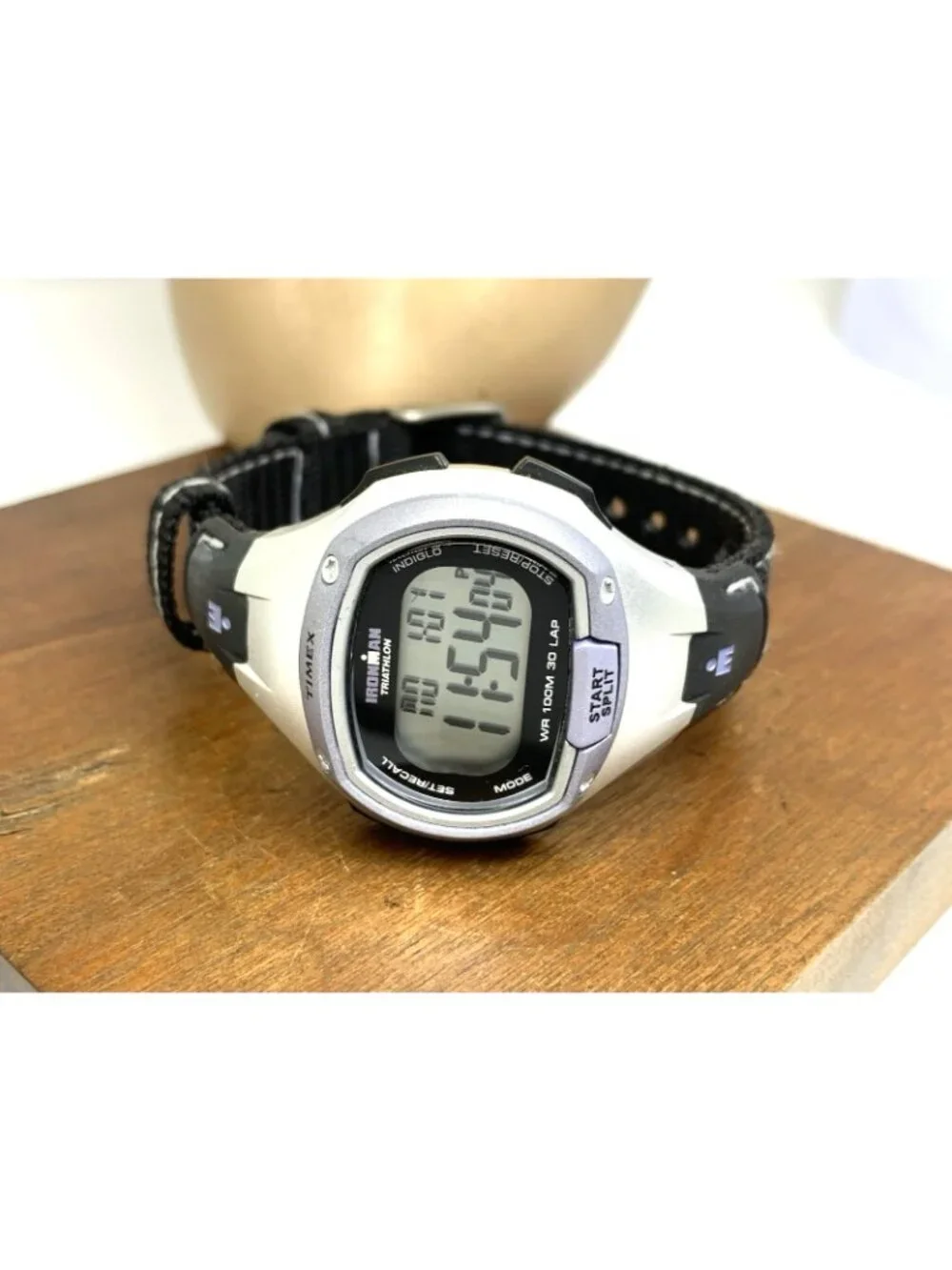 Timex Women's Watch T5K230 Ironman Quartz Digital Sport Nylon Strap 35mm